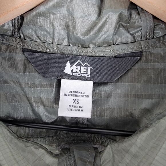 Rei Co-op Screenline Cascade Vest SZ XS Hooded Muted Green Lightweight Corpcore - Picture 4 of 8